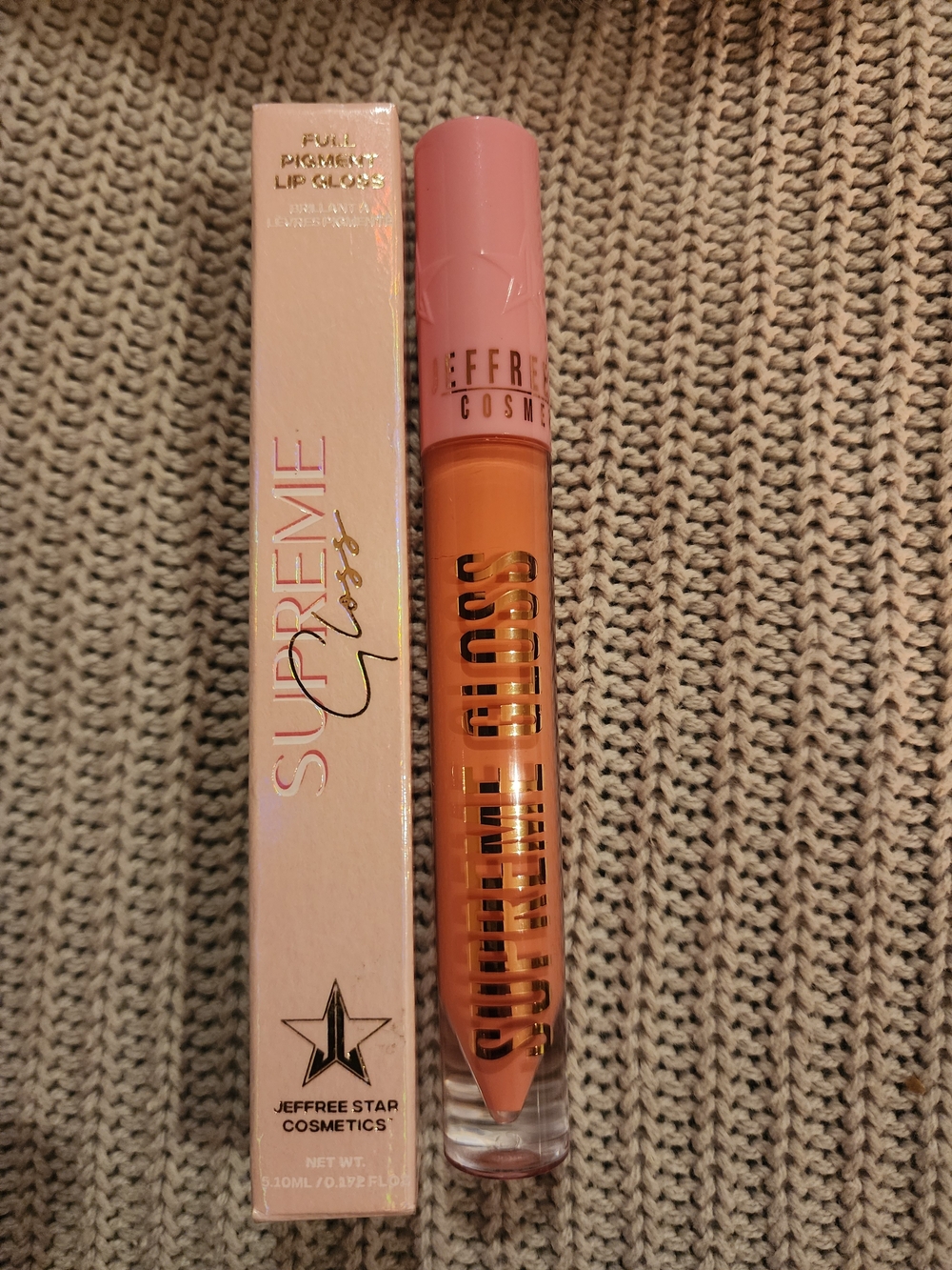 Jeffree Star Supreme Gloss Full Pigment Lip Gloss - Shade 714 Soft Coral